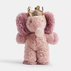 Coach Ellie with Crown Shoe Charm Shearling